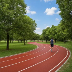 EPDM Flooring Jogging Tracks